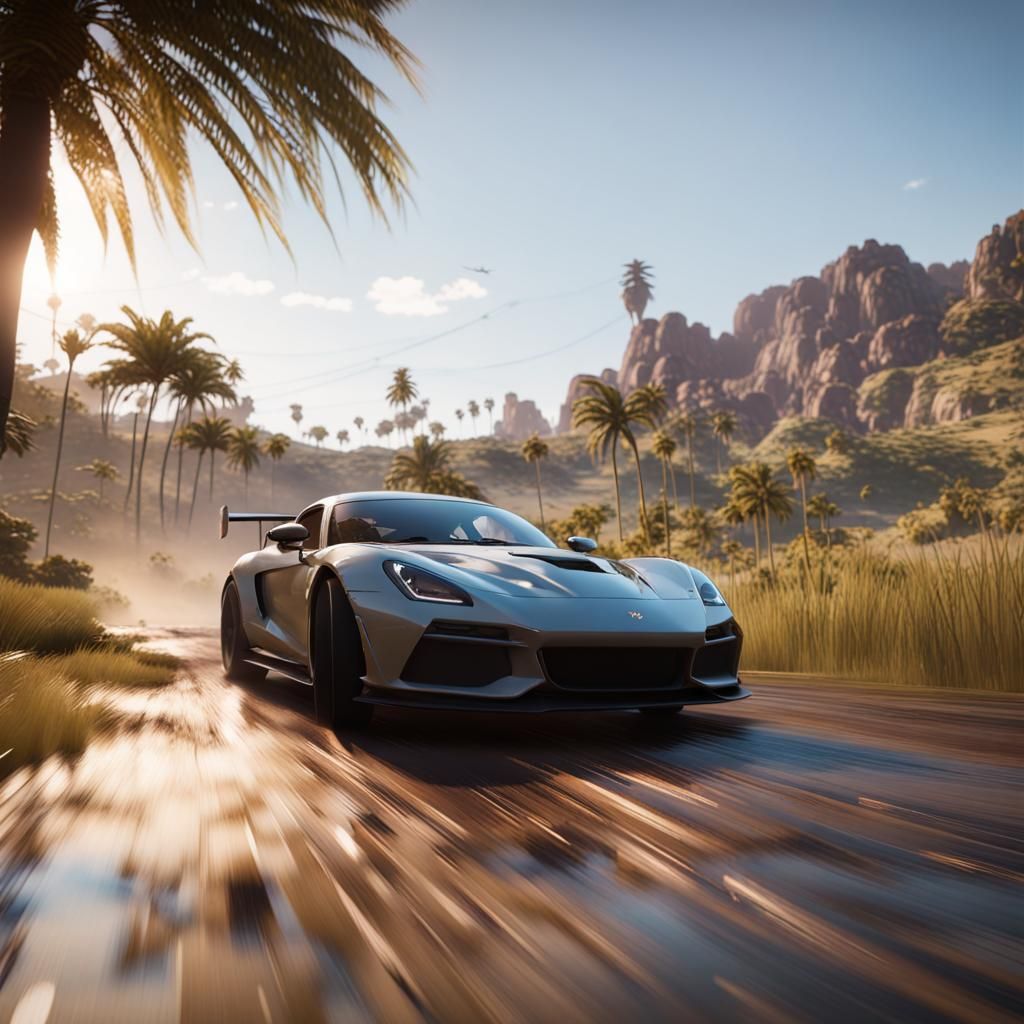 Forza Horizon 5: 3D Game Cinematic Render