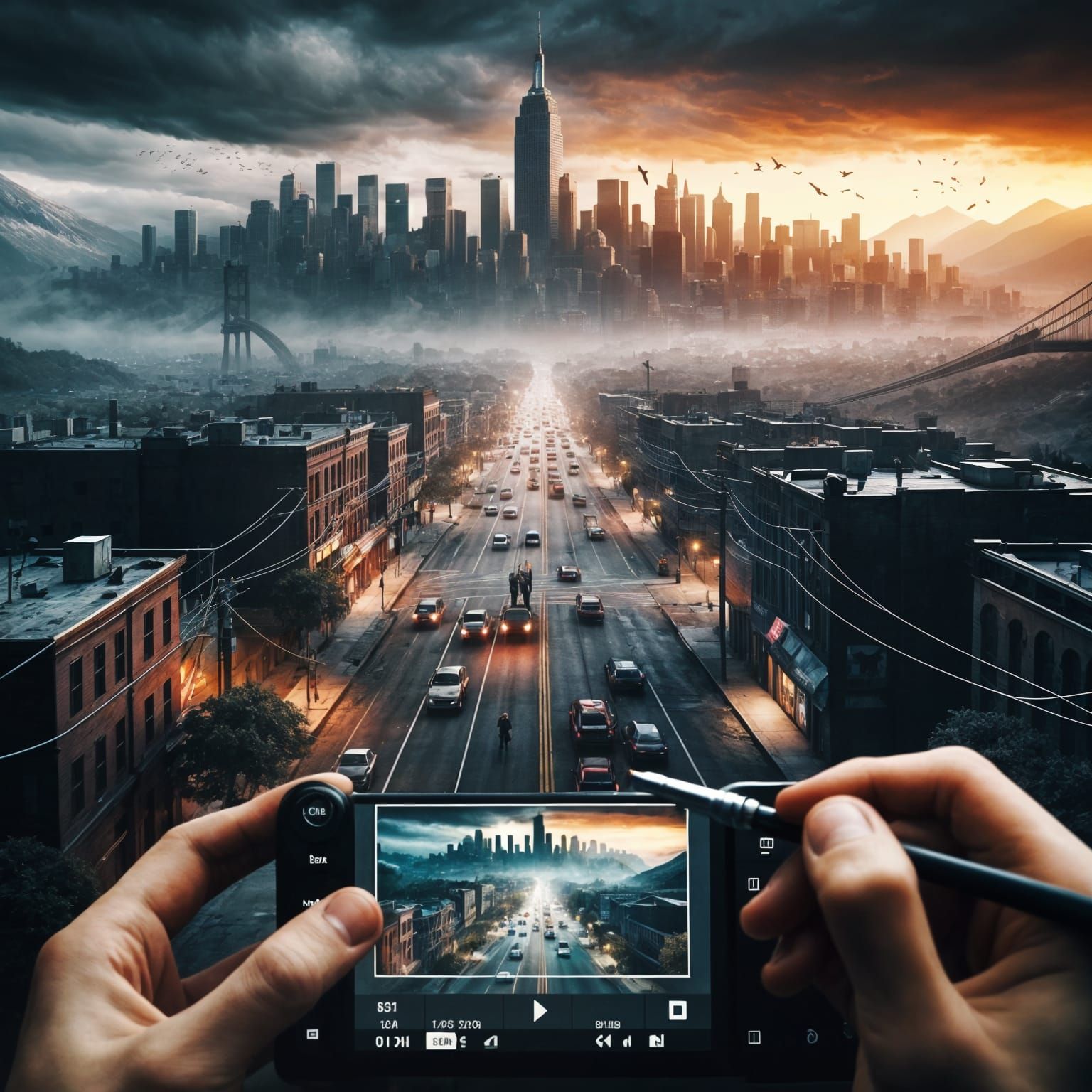 Hyperrealistic Image Encapsulating Independence in HDR