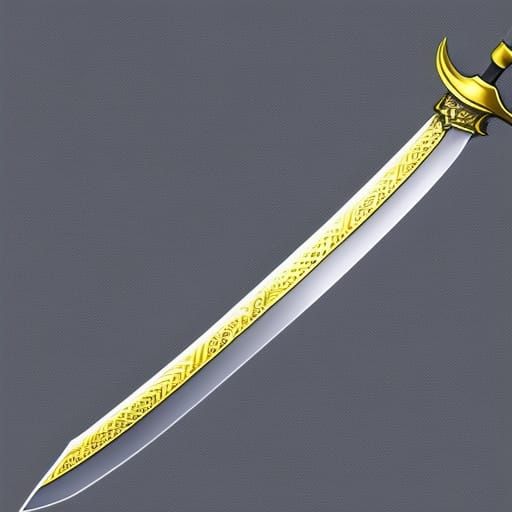 Dragon Sword Generated by AI