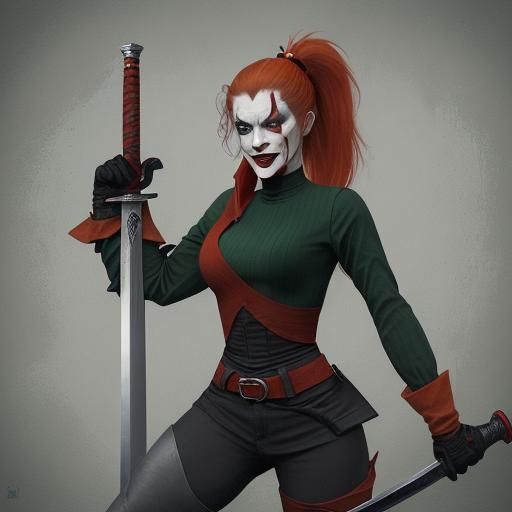 Woman with Sword and Hammer