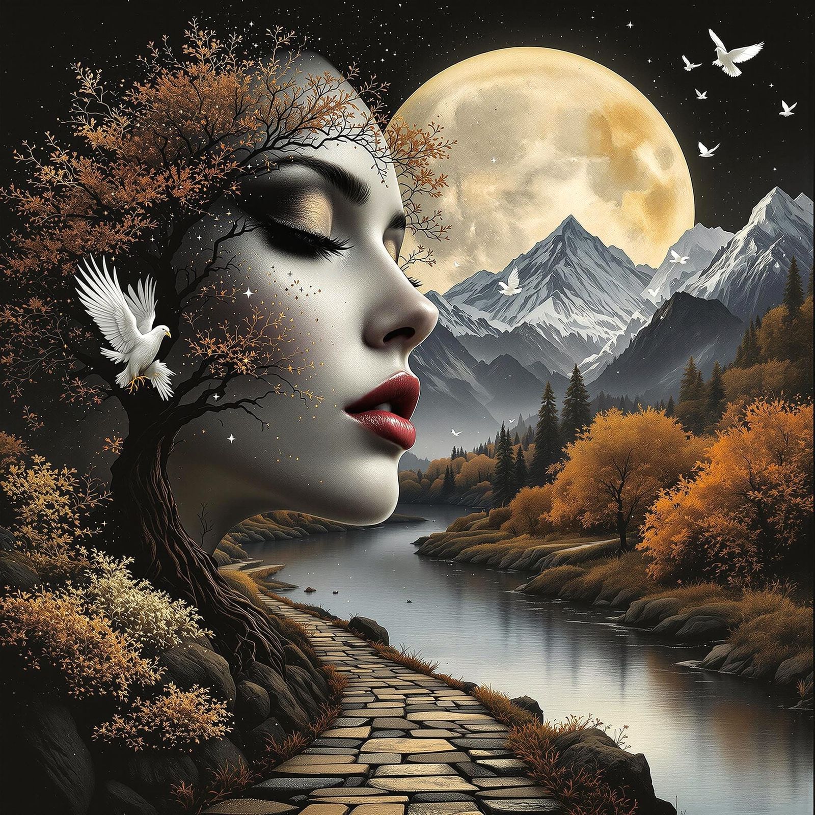 Surrealistic Landscape