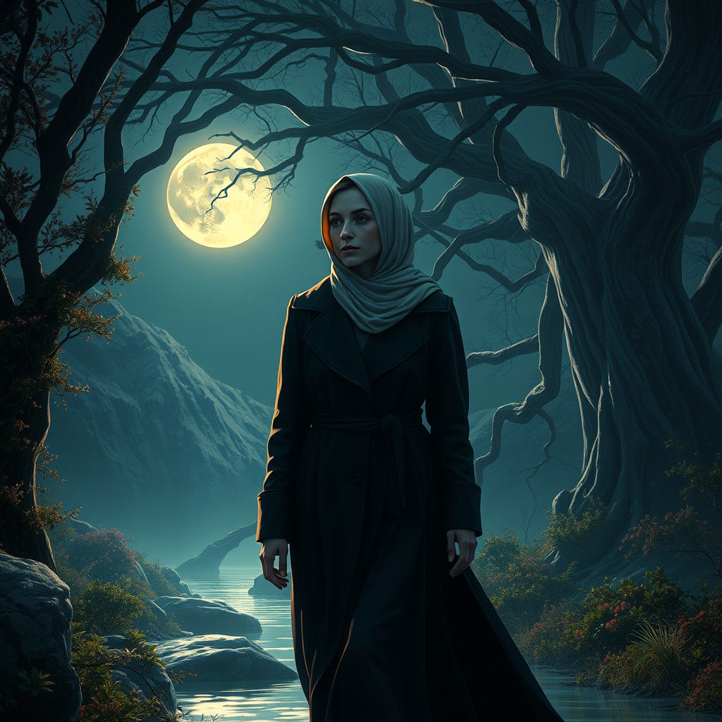 Moonlit Walk Home: Mystical Mikvah Ritual