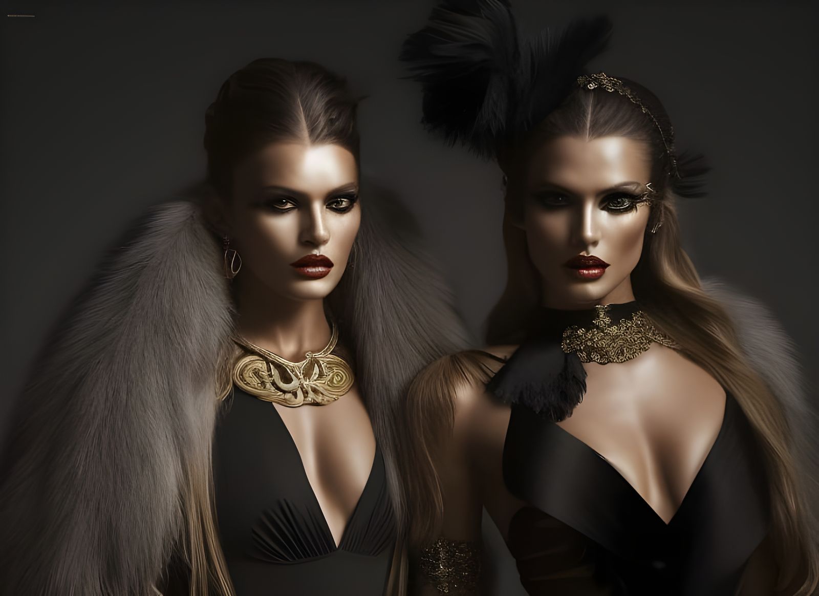 Majestic Princess in Diamond Venetian Carnaval Costume