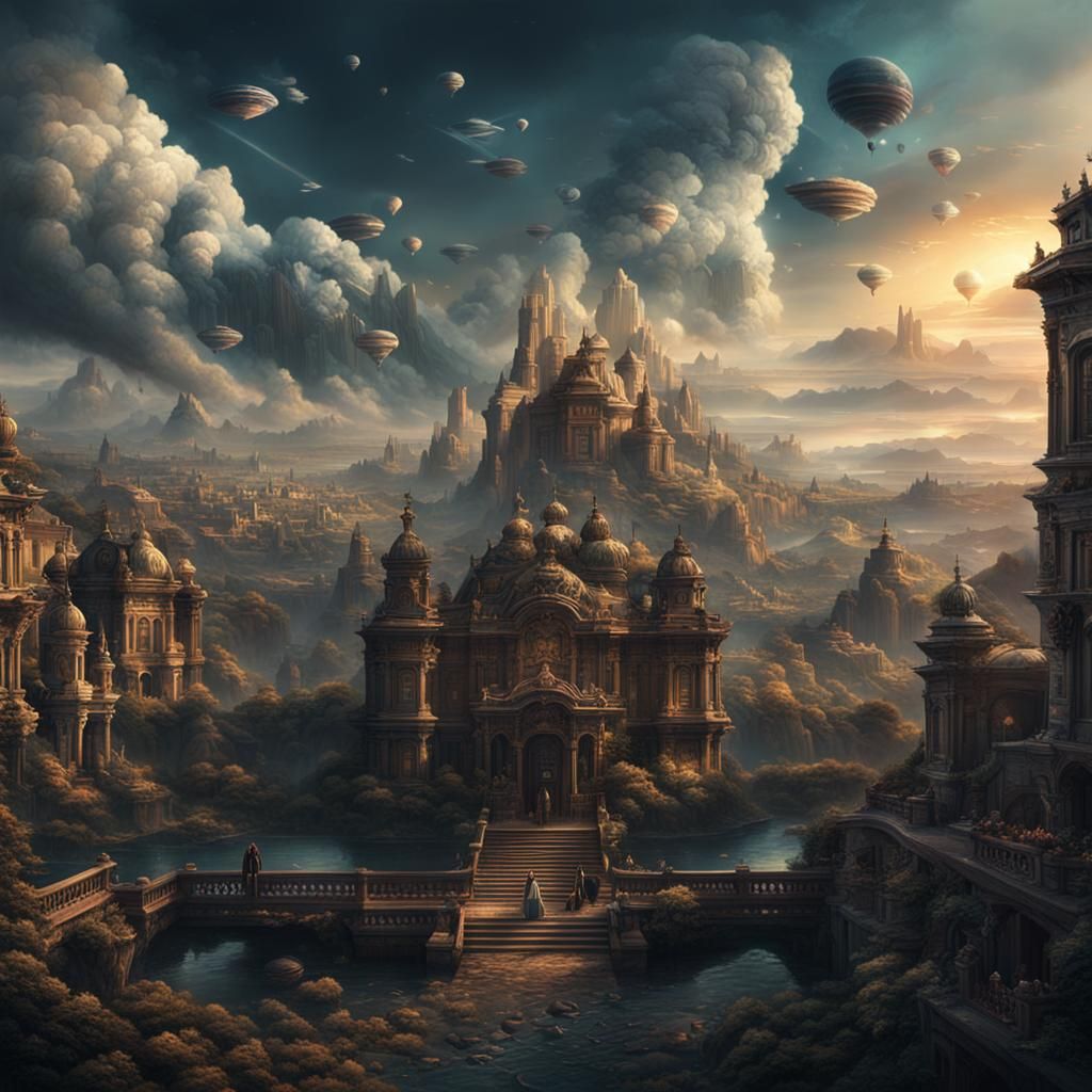 Epic Cinematic Digital Matte Painting