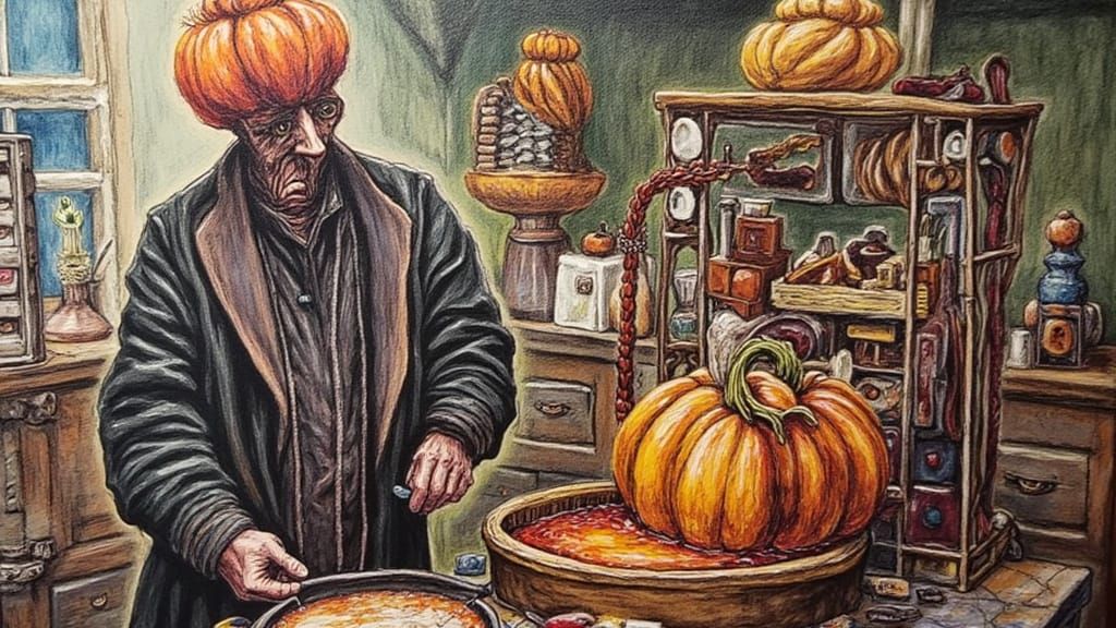 Cryptic Inspector in Dim Laboratory, Biomechanical Surrealis...