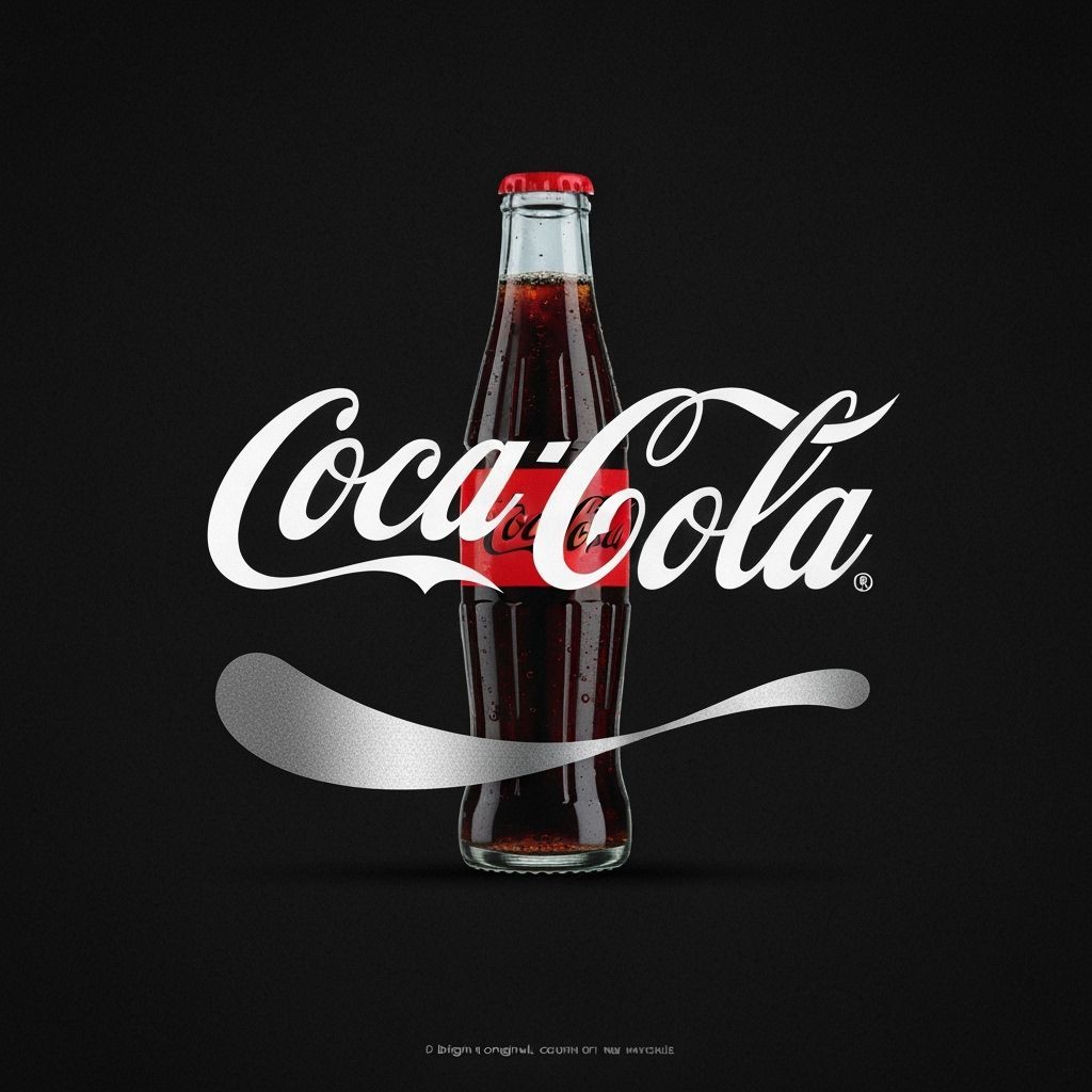 Coca-Cola Logo Reimagined with Bold, Modern Design