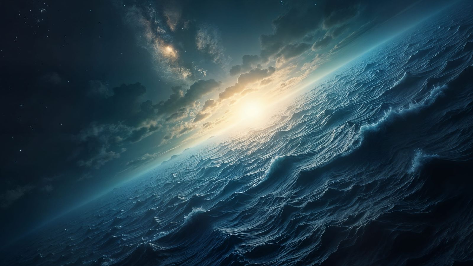 Cosmic Dawn Illuminates Formless Earth