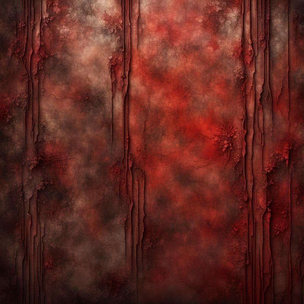 Hyper Realistic Red & Brown Grungy Rustic Background with vignette effect