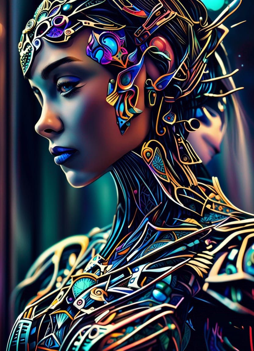 Human and AI Love in Hyperrealistic Detail