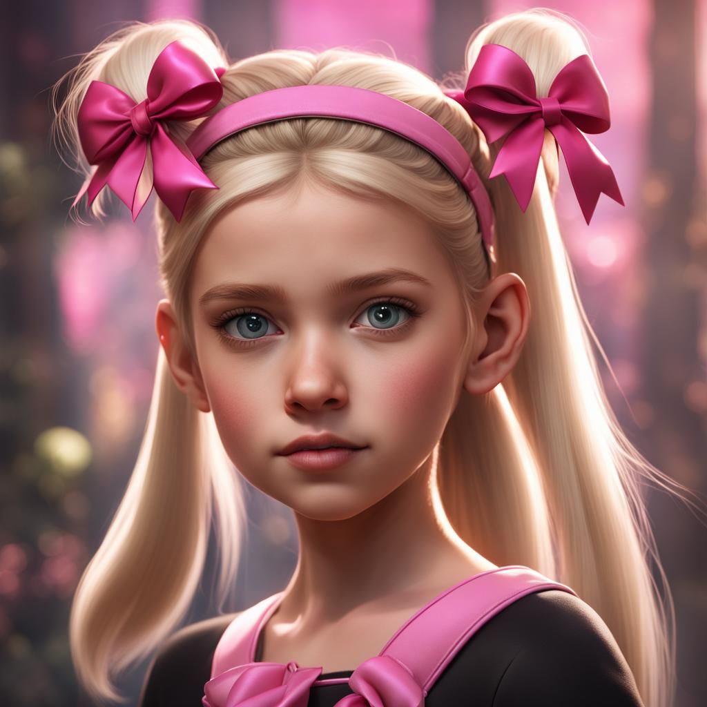 Girl with Ponytail in Fantasy Concept Art