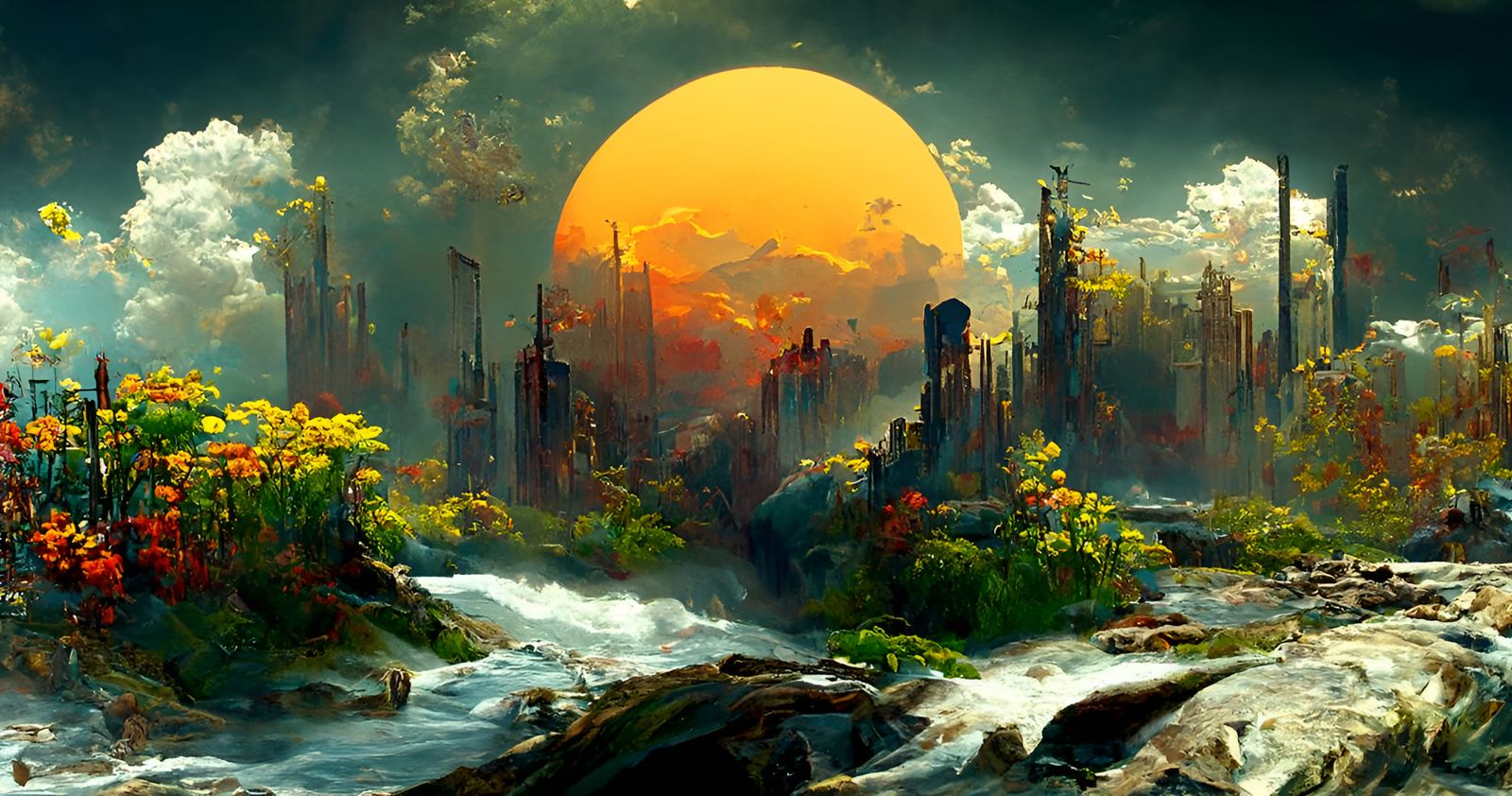 Post-Apocalyptic City Rises from Ashes