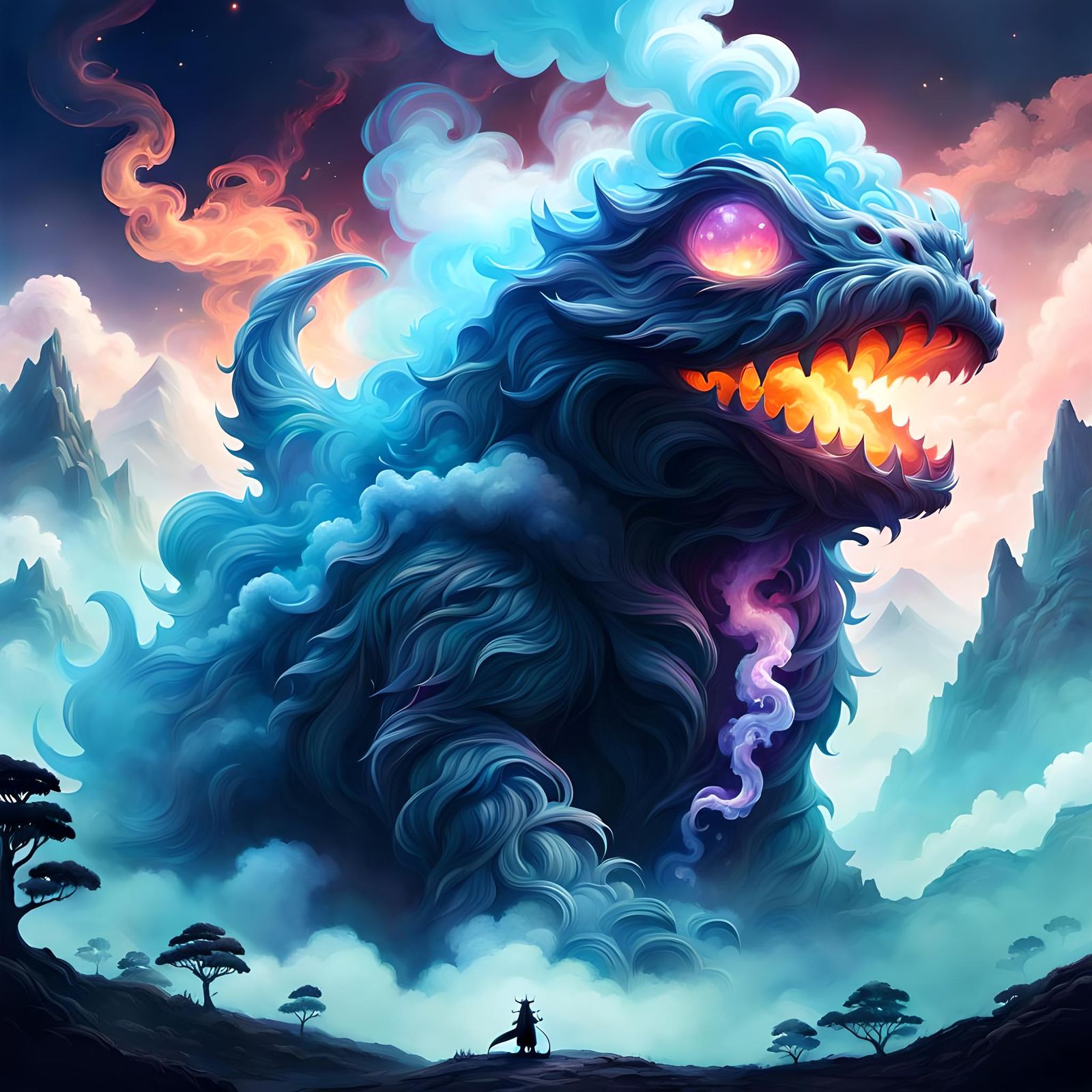 Smoke Monster Crossing