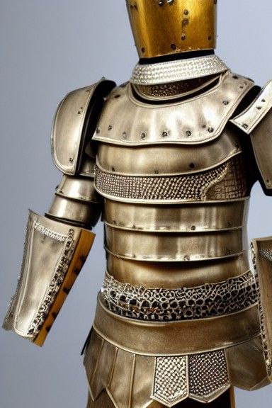 Gladiator in Ornate Gladiatorial Armor