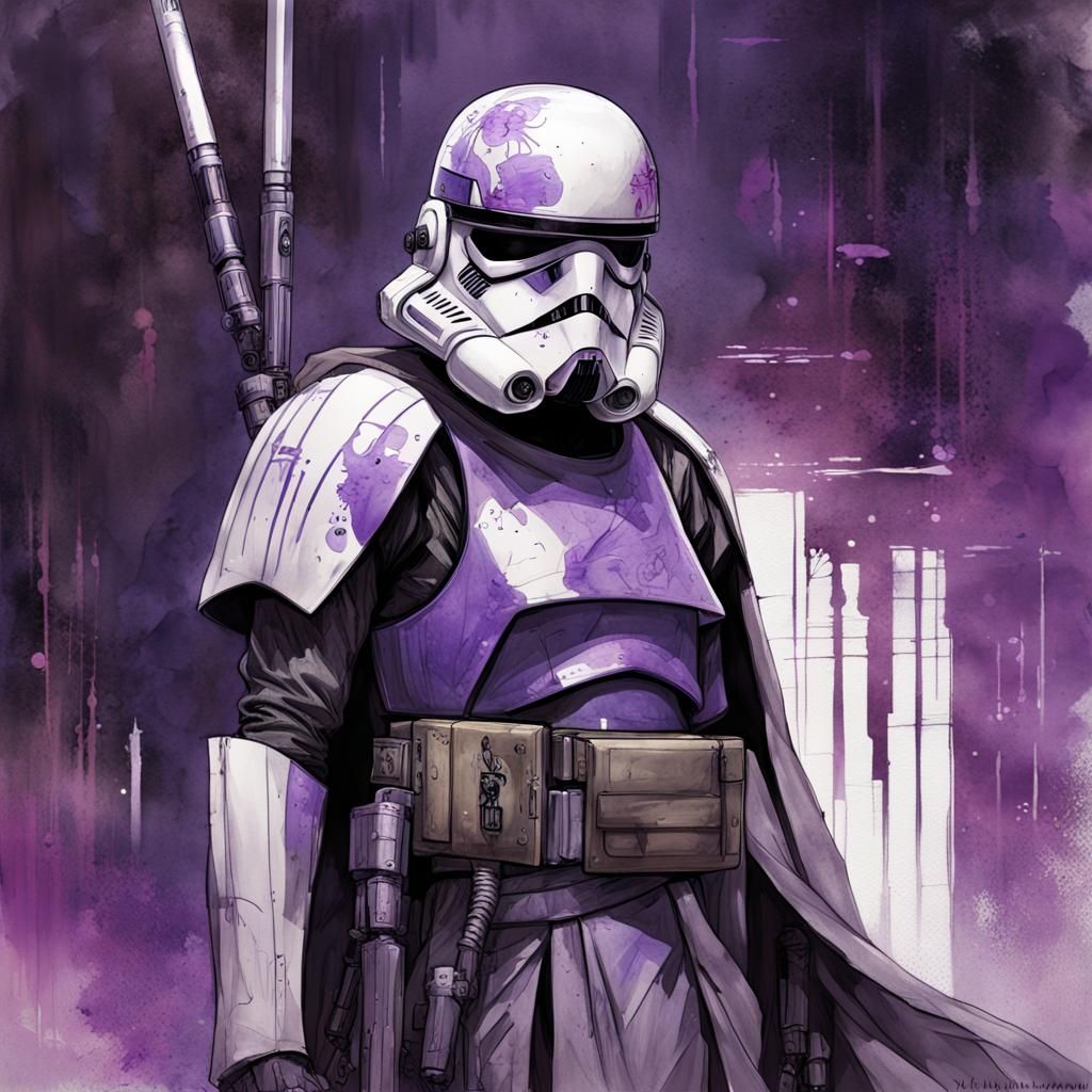 Bounty Hunter With Looted Armor