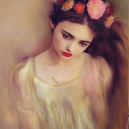 Ana de Armas as XIX Century Fairytale Girl