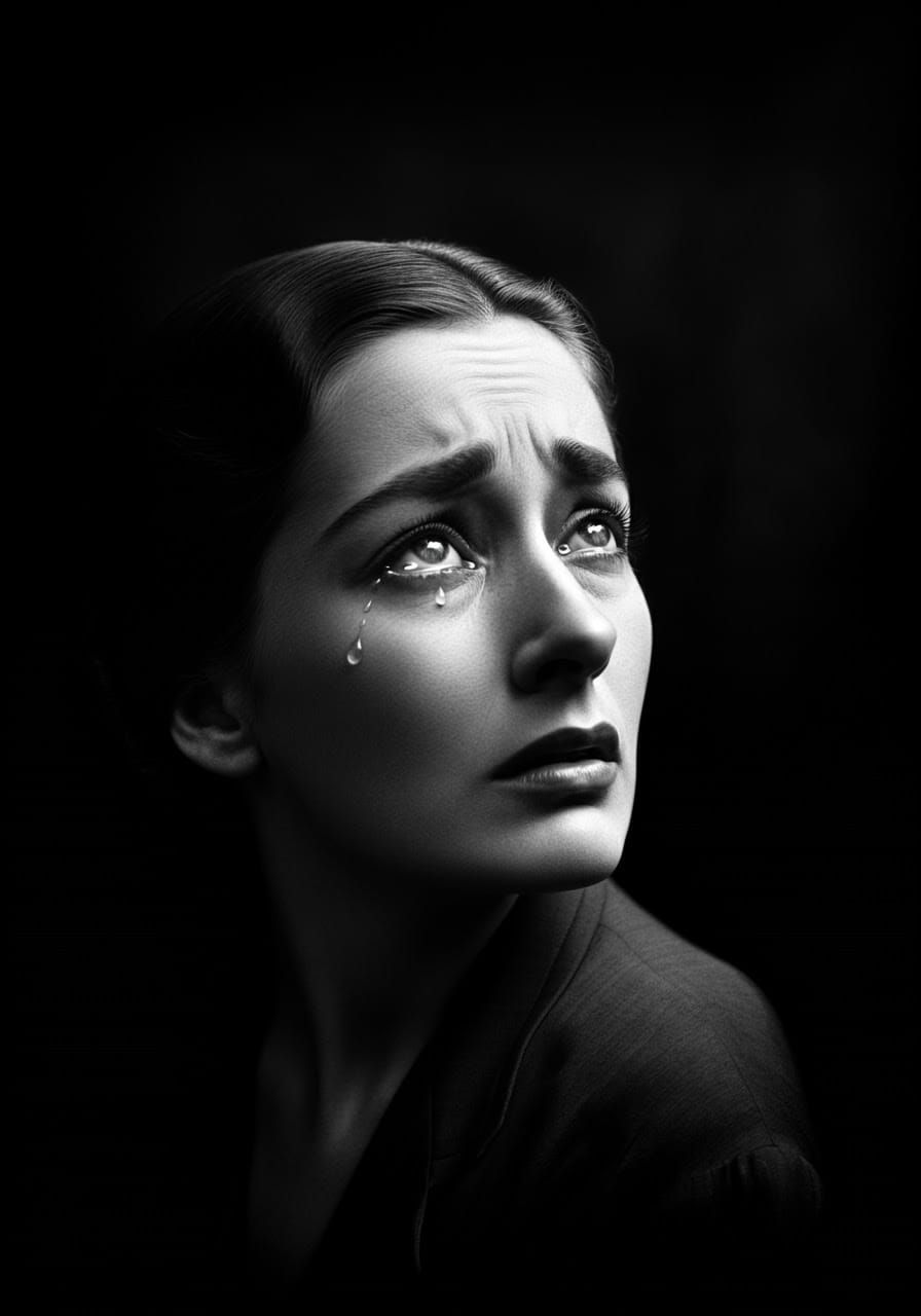 Surreal Crying Eye Inspired by Fornasetti Design