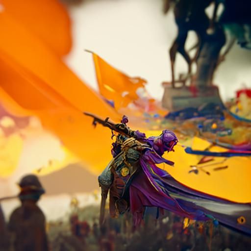 Dark Fantasy War Concept Art in 8K Resolution