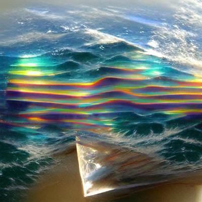 Prismatic Ocean Wave Refraction