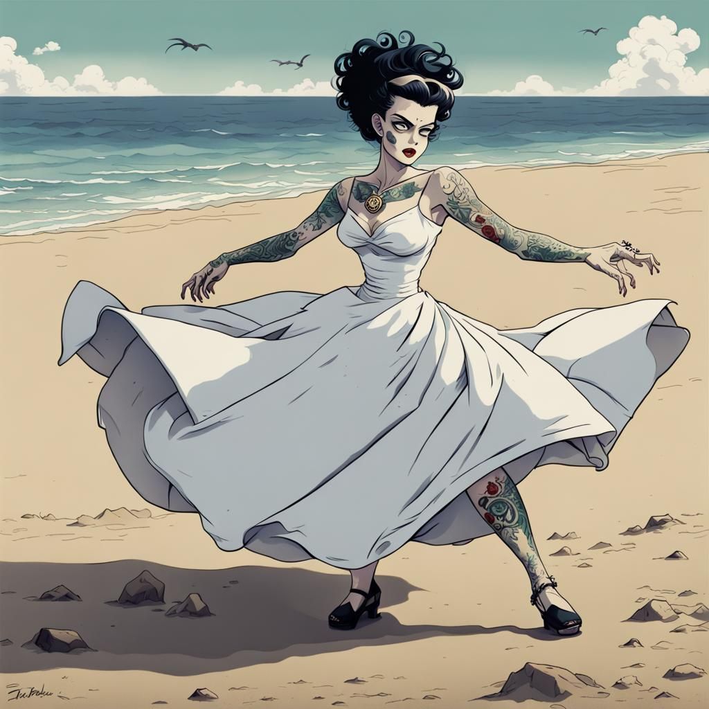 The bride of Frankenstein