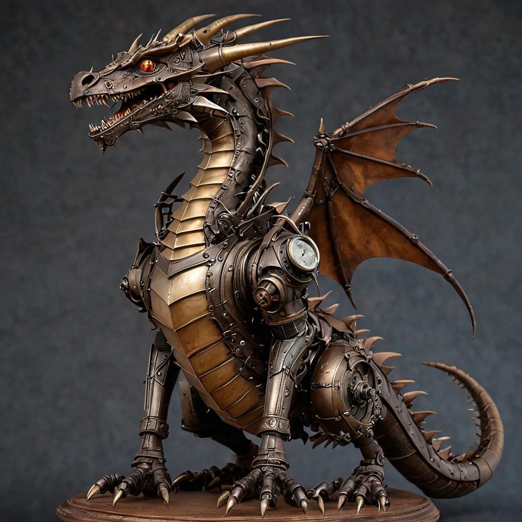 Puff the Steampunk Dragon