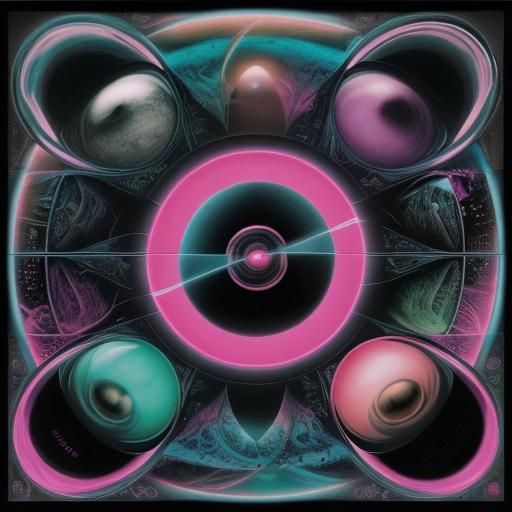 Mystical hypnotic art.