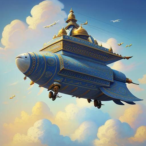 India Vimana art concept 4