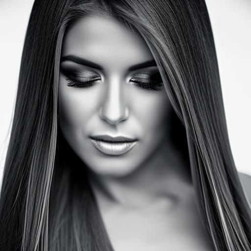 Hyperrealistic Photo of a Beautiful Woman