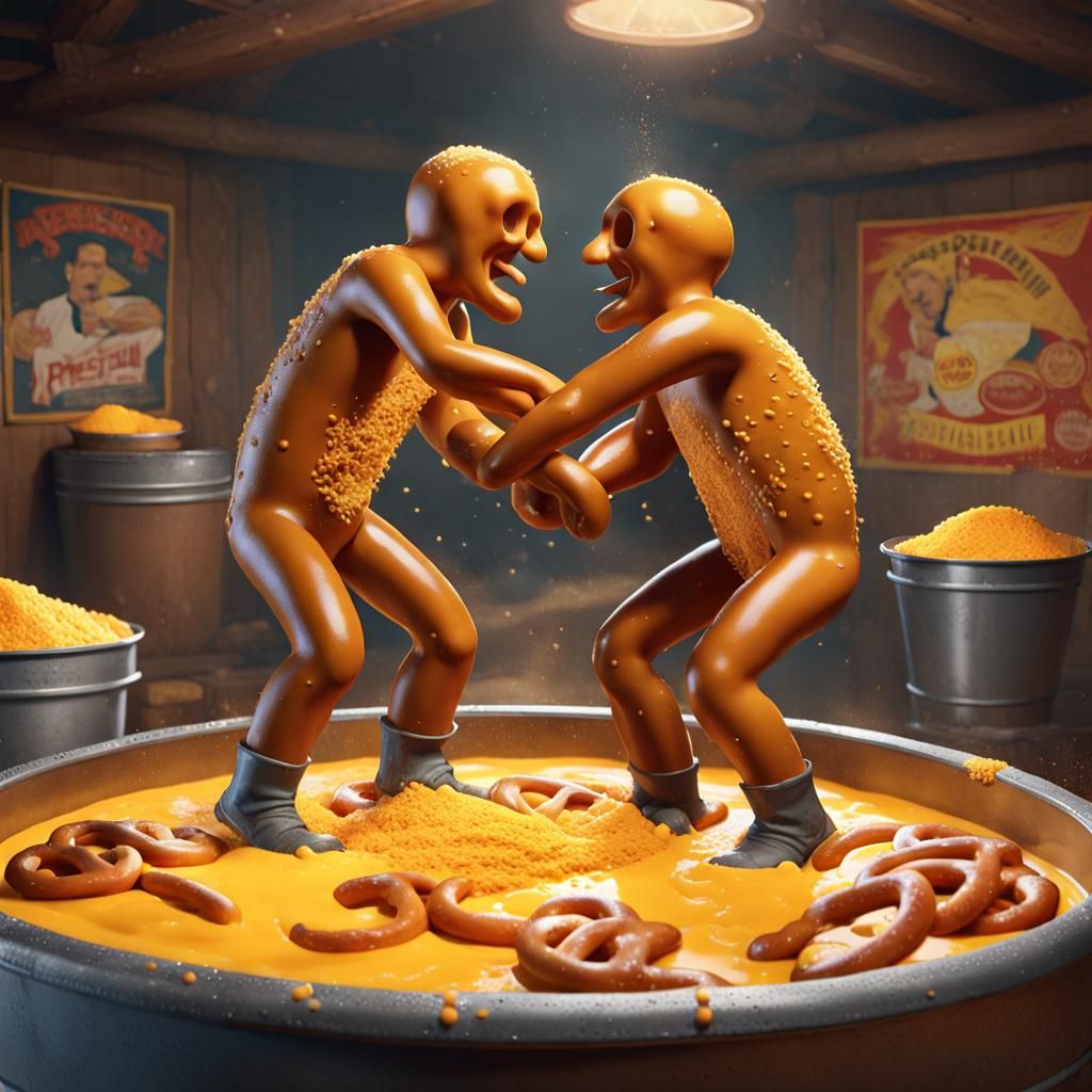 Weird Pretzelmen Wrestling 3