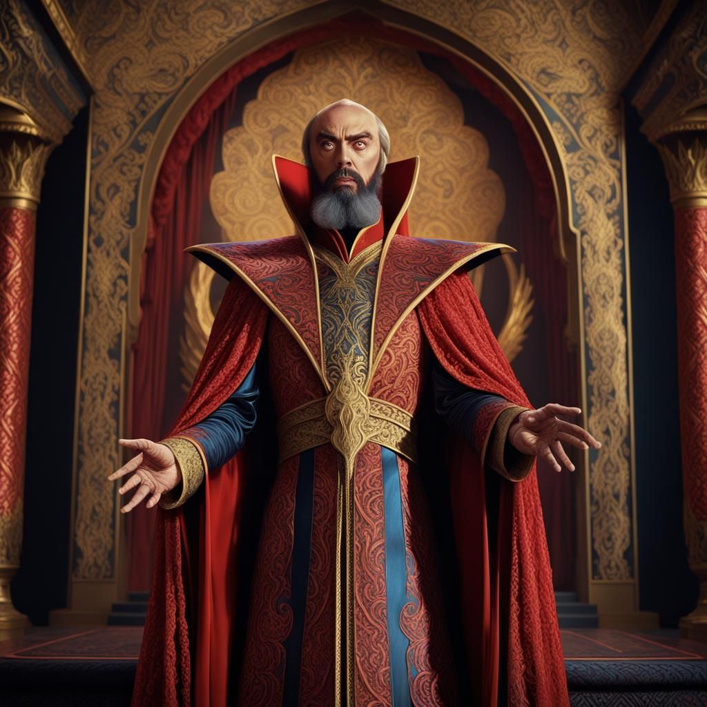 Ming the Merciless in Lace: Digital Matte Painting