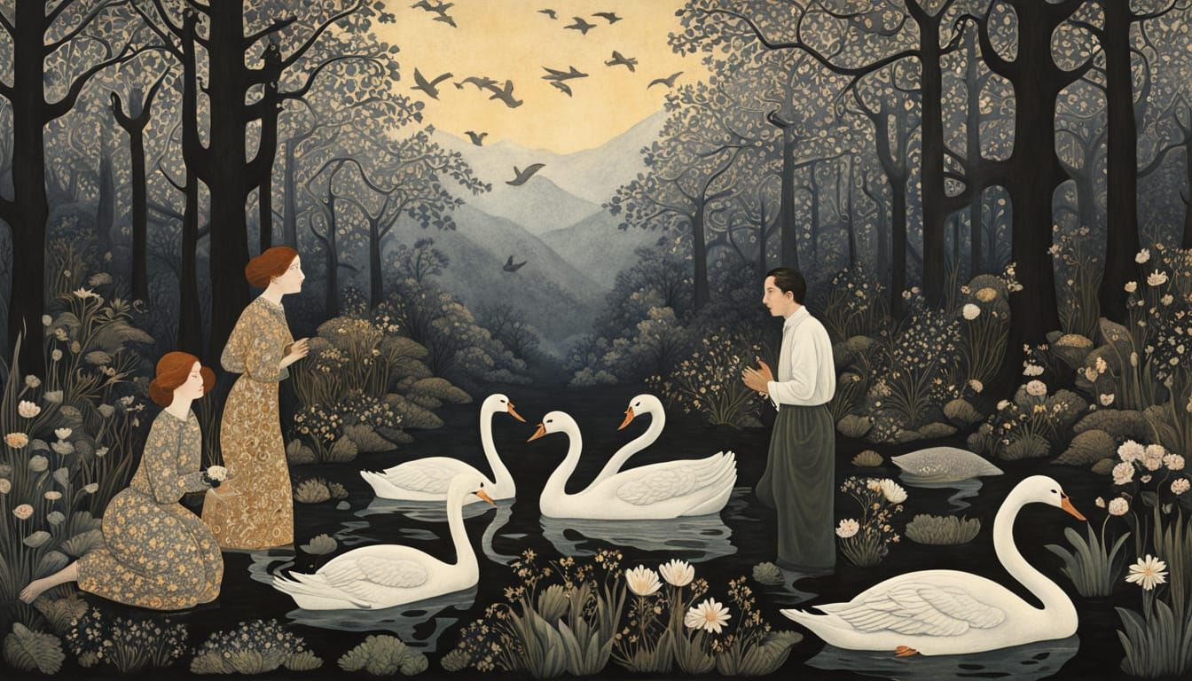 Seal-Tongued Swan-Winged Women Forge Forest Community