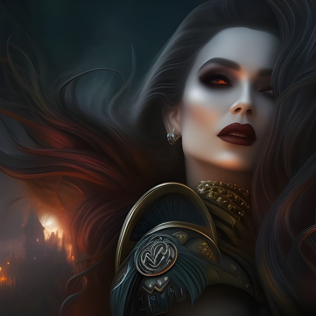 Countess & Vampire Angelina Jolie out of her lair