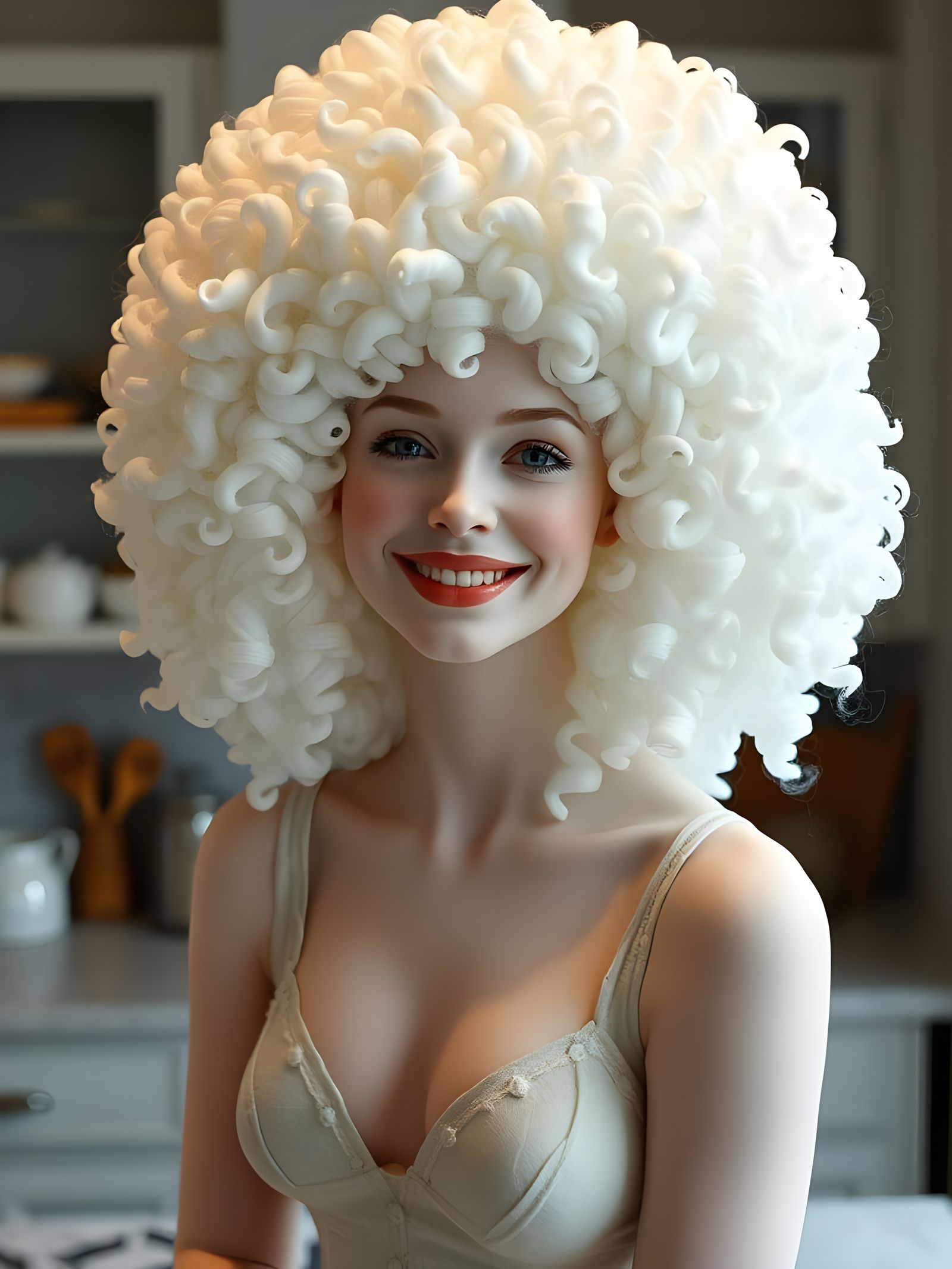 Vitrified Porcelain Beauty in a Kitchen Setting