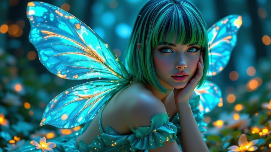 Enchanted Fairy (Accu+Digital shimmer+Night Breeze V2)