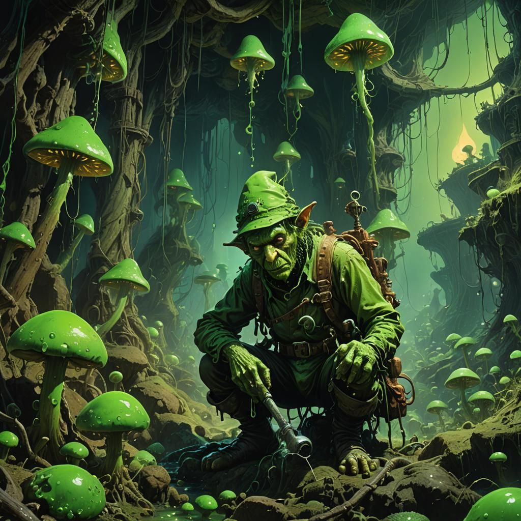 Goblin Plumber in Mystical Underground Network