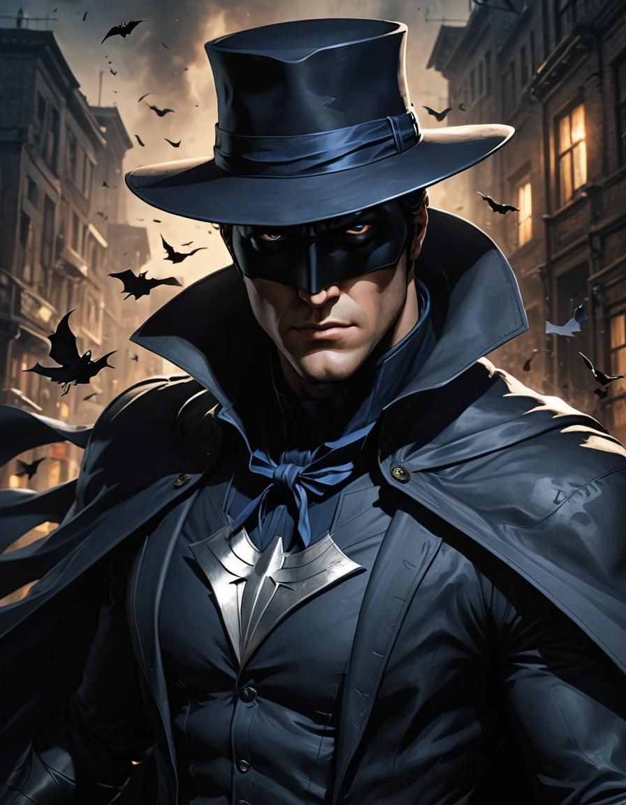 Phantom Stranger in Heroic Shadow, Digital Realism