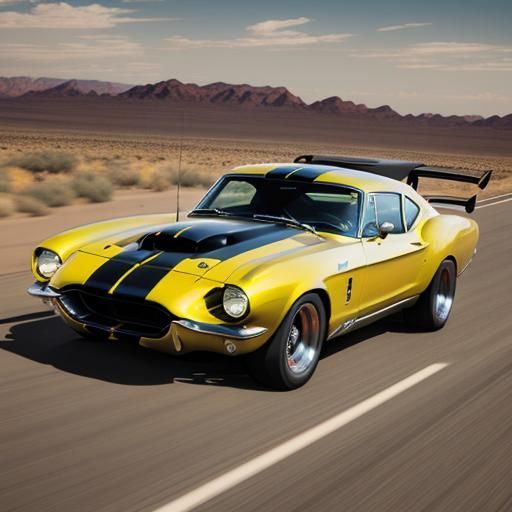 Coyote Powered 1965 Shelby Daytona: Desert Speed