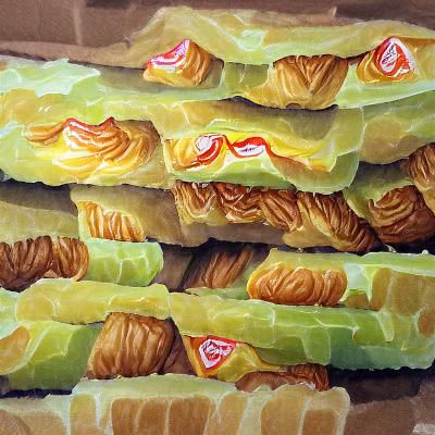 Delicious Baklava Layers with Golden Glaze