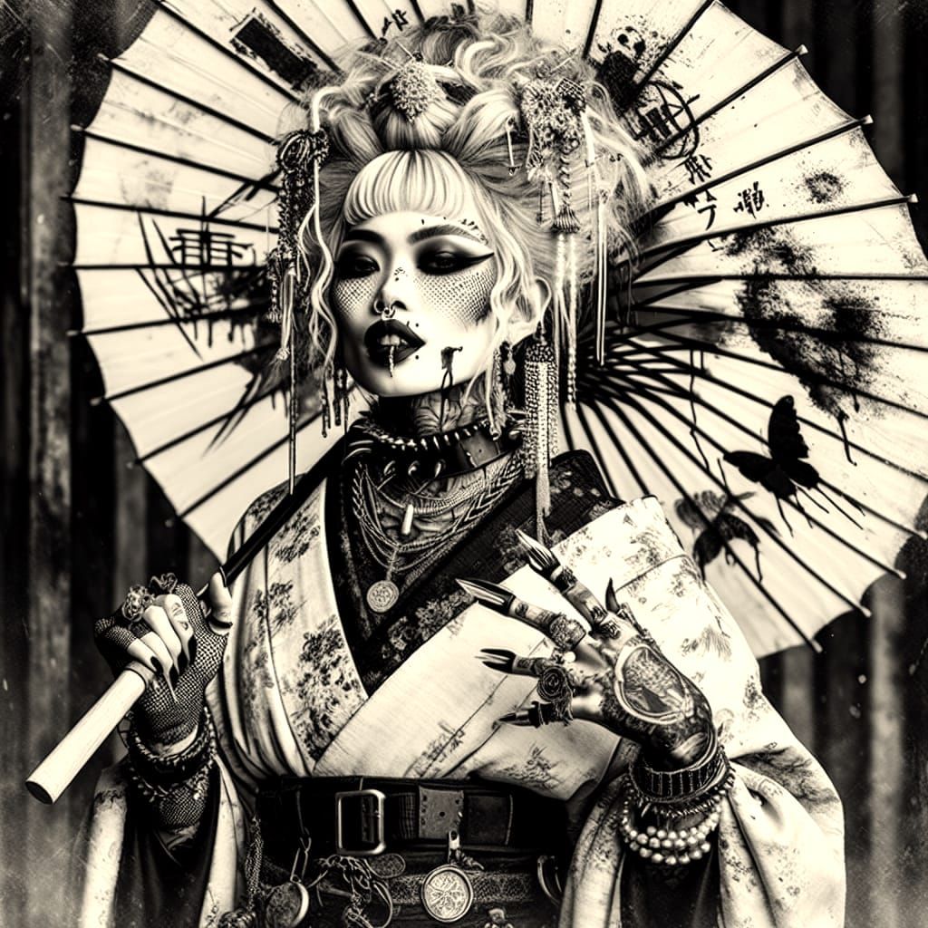 Effervescent Geisha Blends Punk and Tradition in a Daring Ur...
