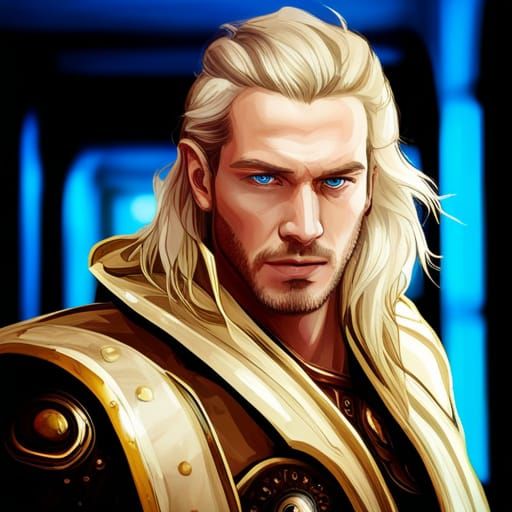 Young Warrior Portrait in Natural Lighting