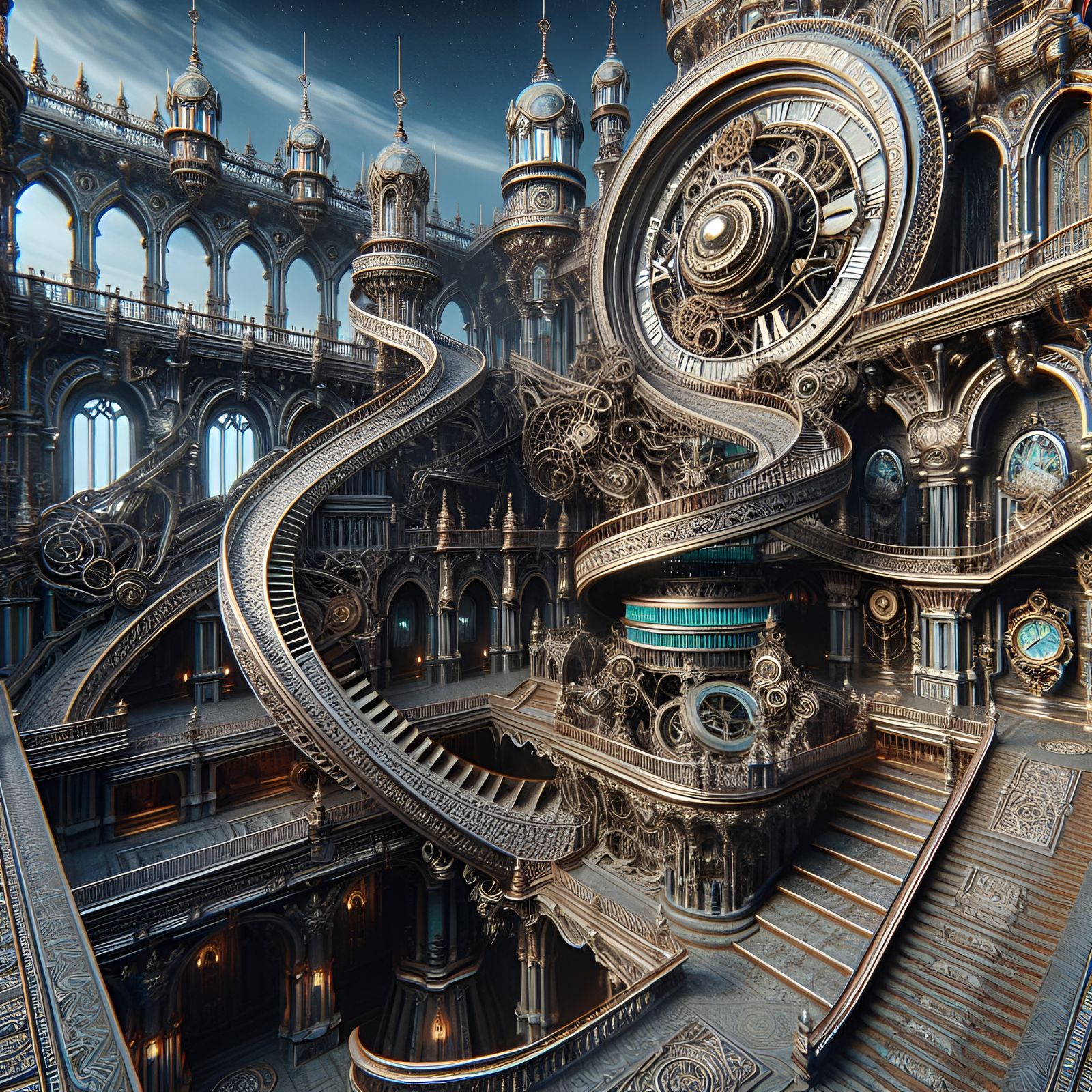 Clockwork castle