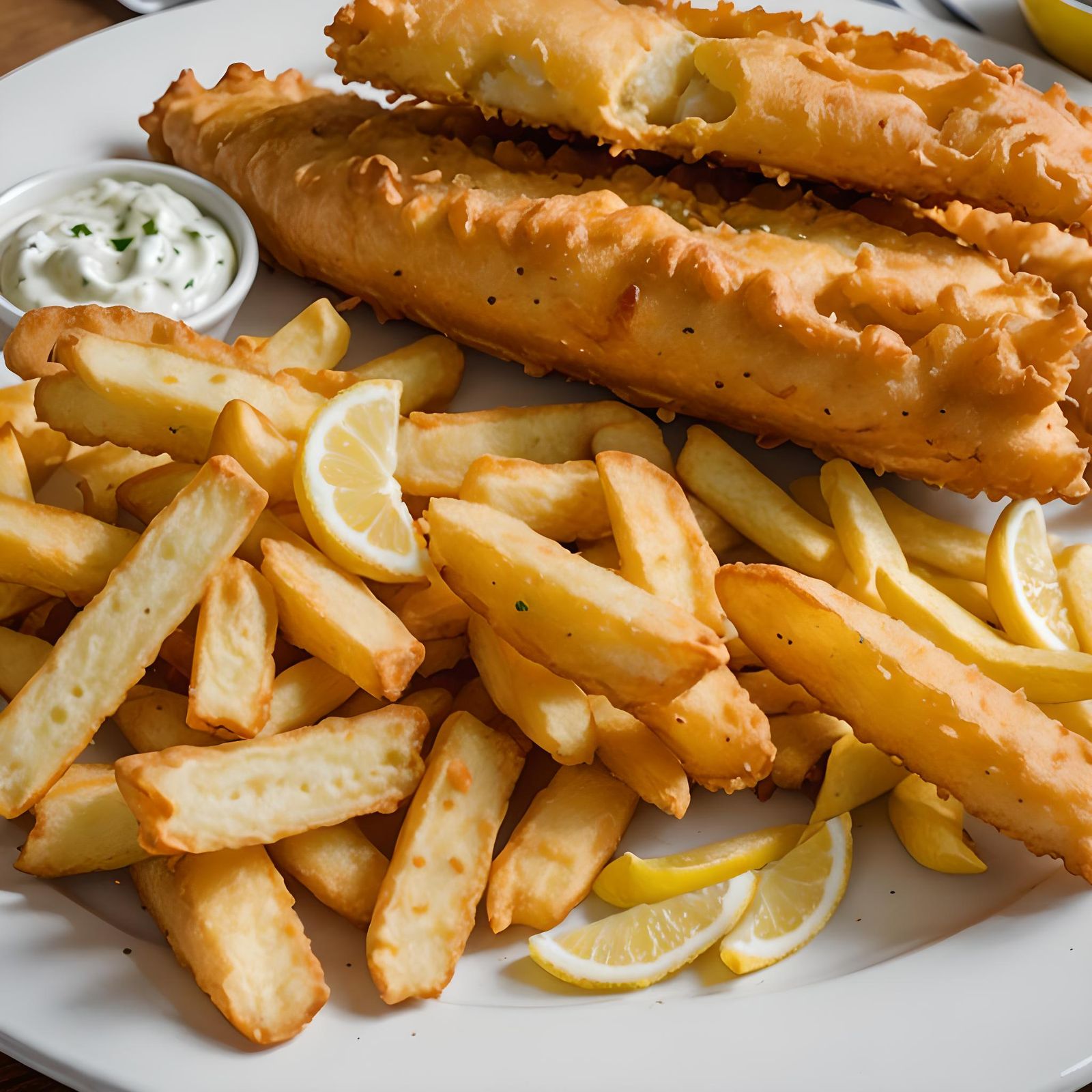 Classic British Fish and Chips