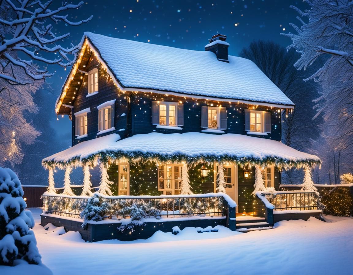 Christmas Tree shaped house