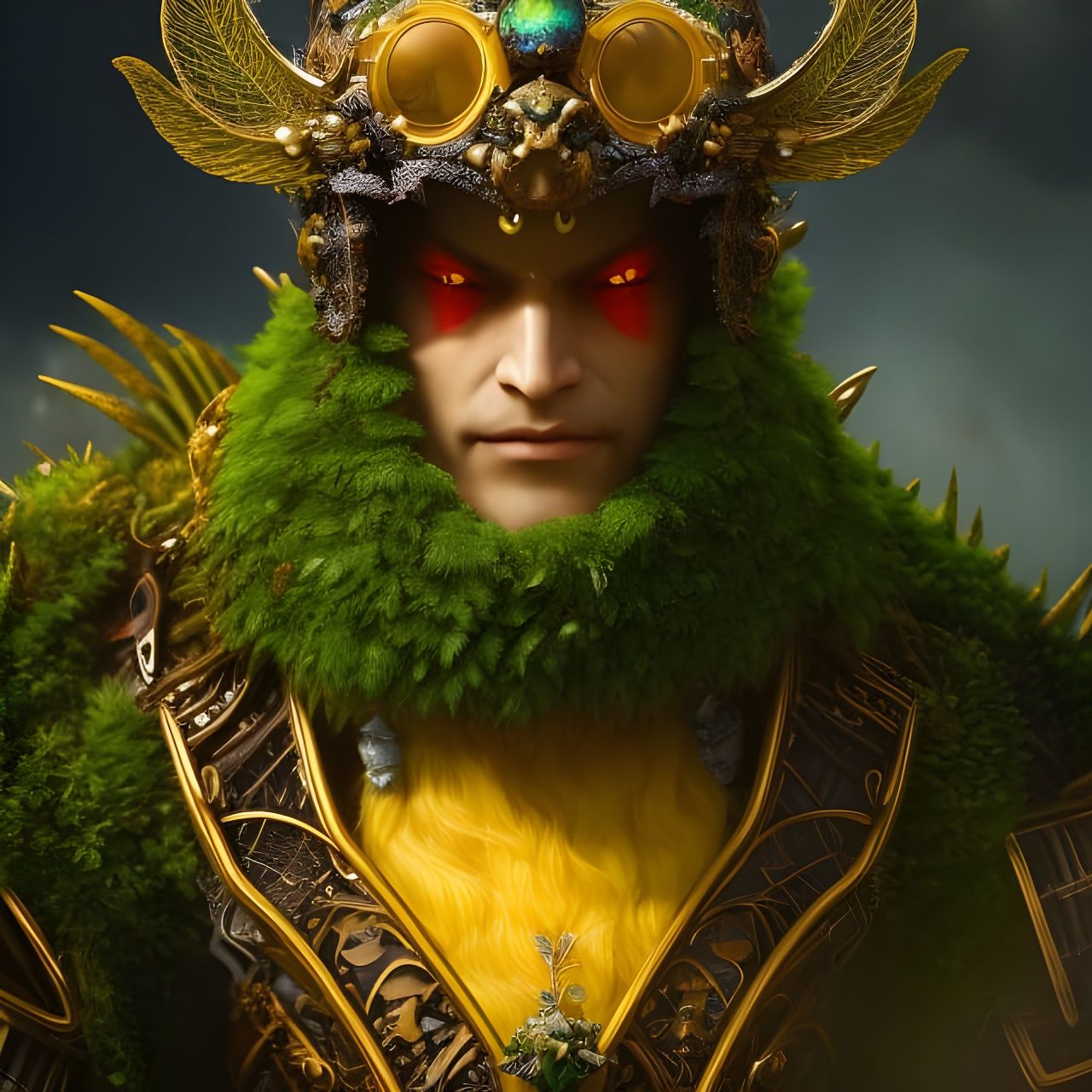 Adorable Bumblebee Greets and Steampunk Android Portrait