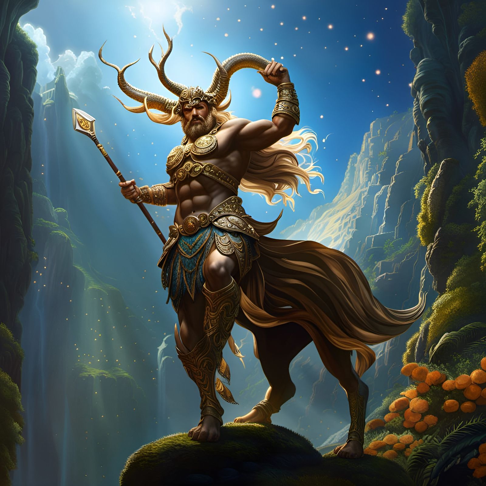 Galahorn, the Ancient Centaur Emperor