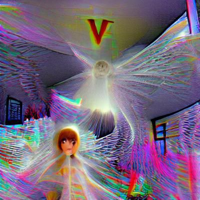 Ethereal Angelic Vision of the Divine