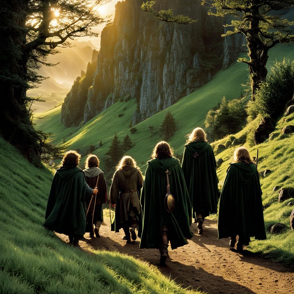 Fellowship of the Ring: An AI Interpretation