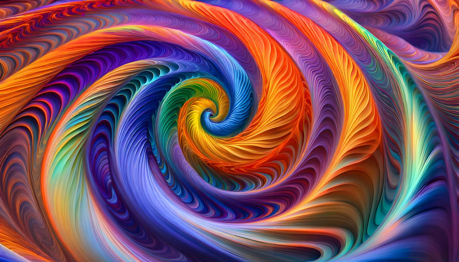 Iridescent 3D Star Cluster Formation in Pastel Colors