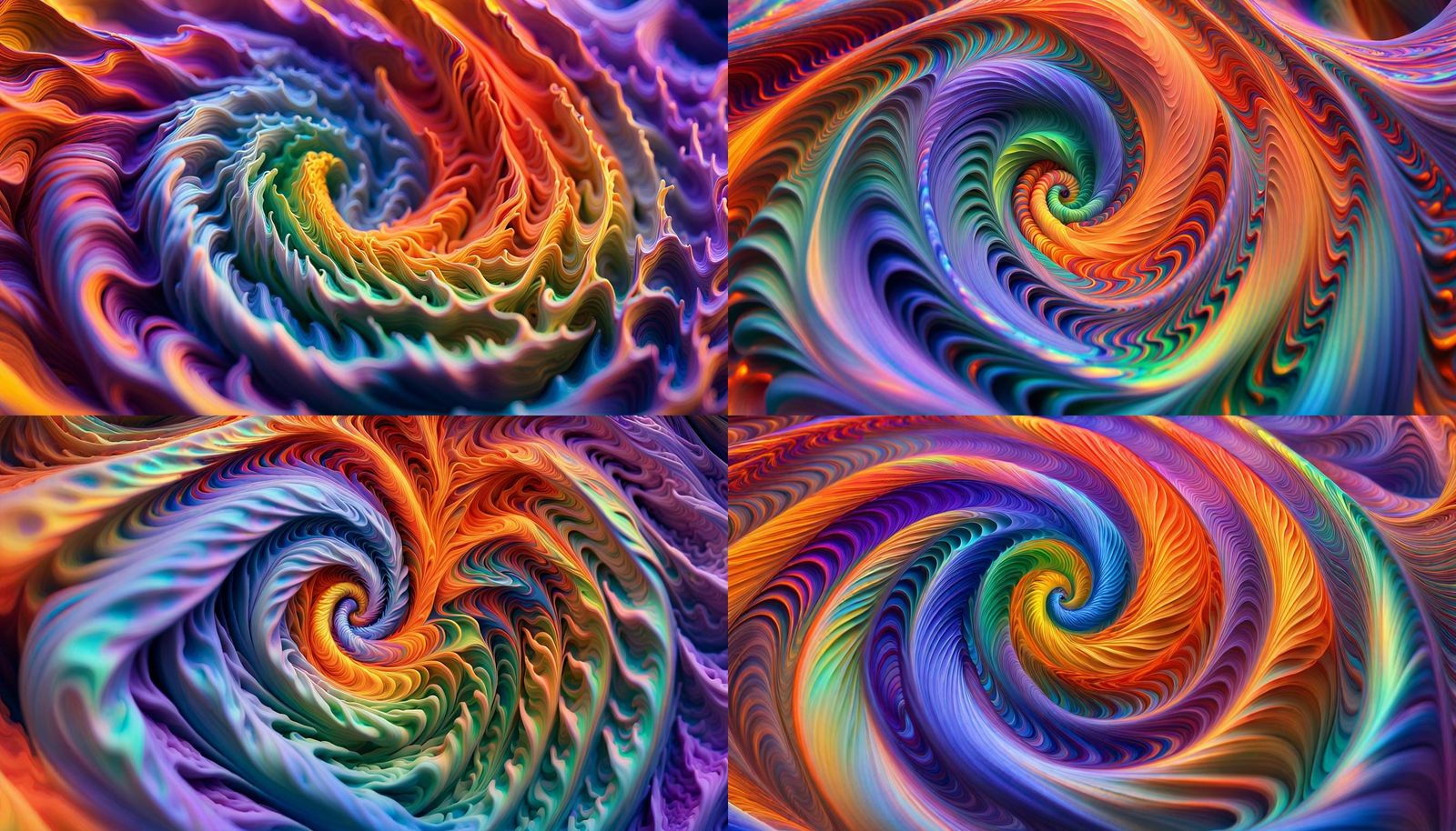 Iridescent Pastel Stars Forming in Helical Vortex