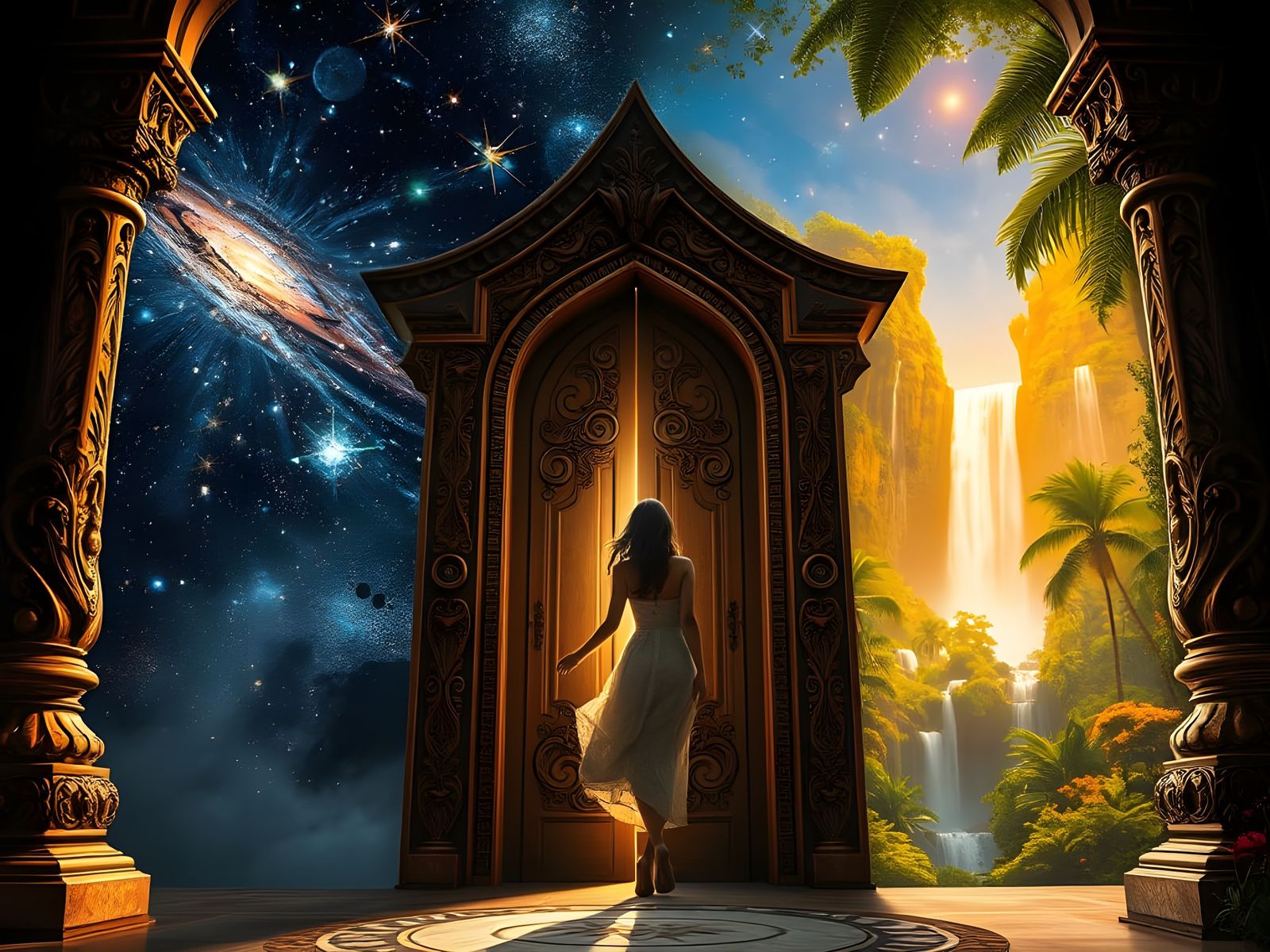 Whats behind door number three