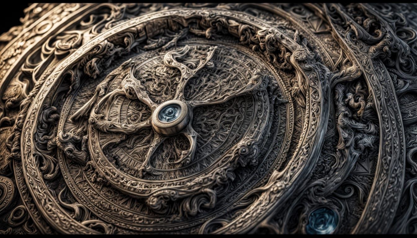 Hyperrealistic Carte Blanche Scene in High Definition